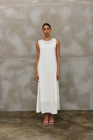 UNDERDRESS- WHITE/BLACK